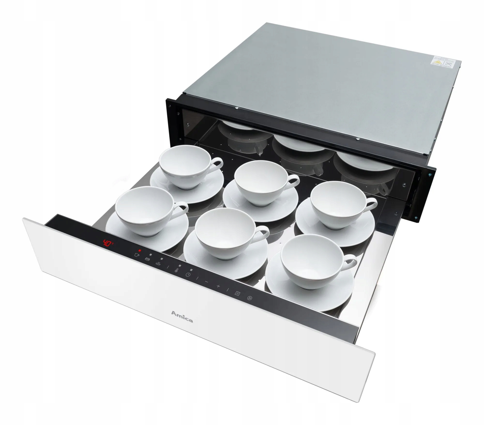 SZUFLADA DO NACZYŃ AMICA AWDM6W Q-TYPE 22 L Sterowanie sensorowe Model AWDM6W Q-TYPE