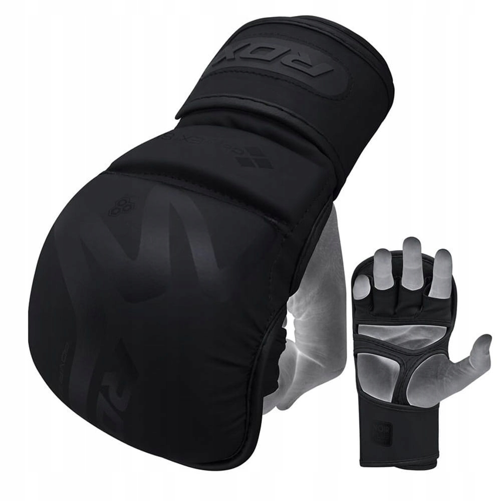 Rukavice MMA RDX T15 (black) [Veľkosť: XL]