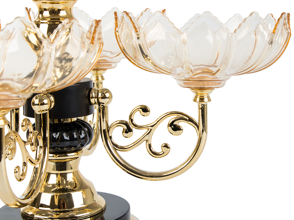 PIĘTROWA PATERA NA CIASTO OWOCE SŁODYCZE OBROTOWA ELEGANCKA DESIGN LOOK Marka Verk Group