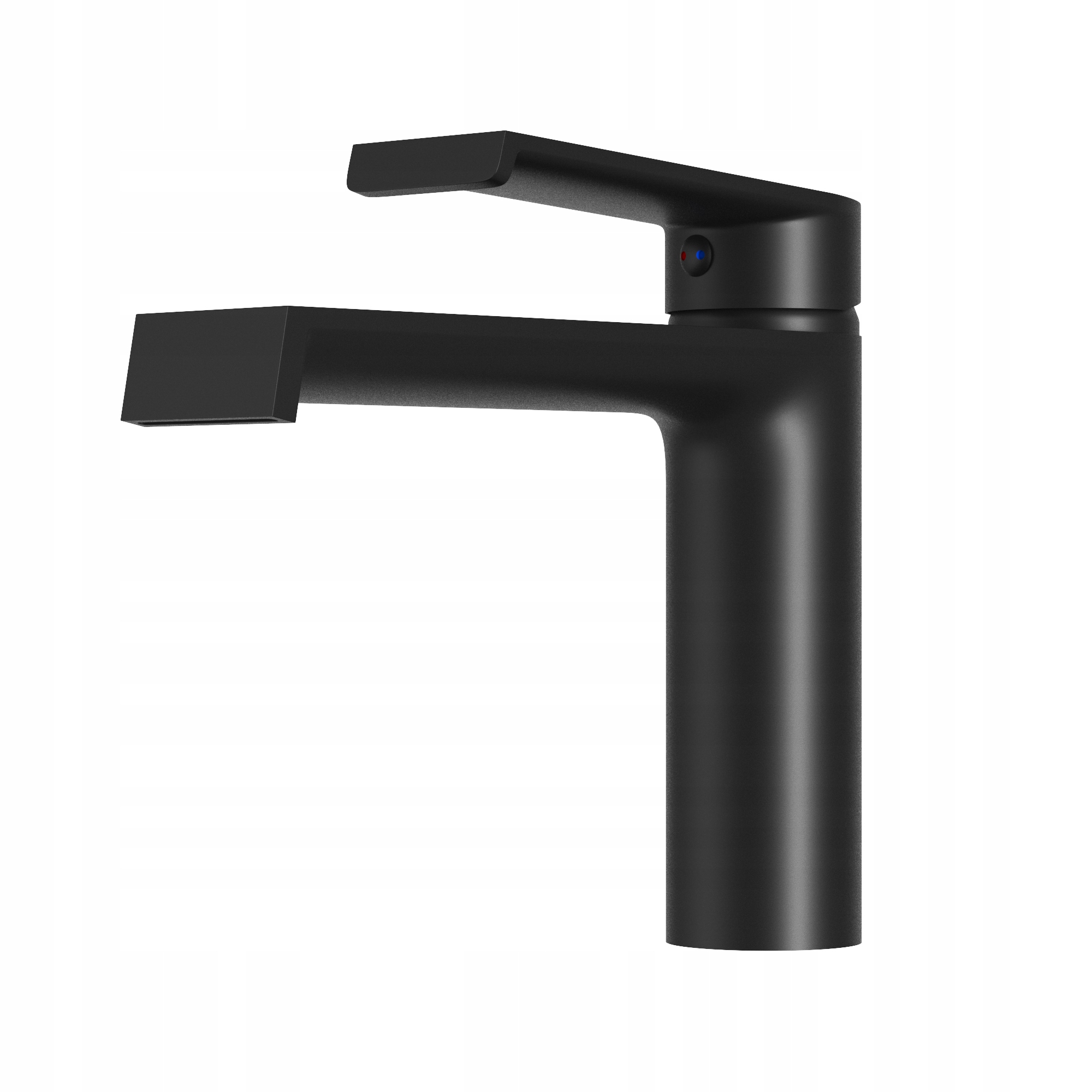 Kúpeľňová Umývadlová Batéria S Nízkym Jednopákovým Kohútikom, Čierna