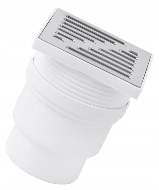 

Kratka Ściekowa 15cm Regulowana Odpływ Dolny Fi110