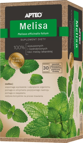 

Herbata Melisa Do Picia 30 Saszetek