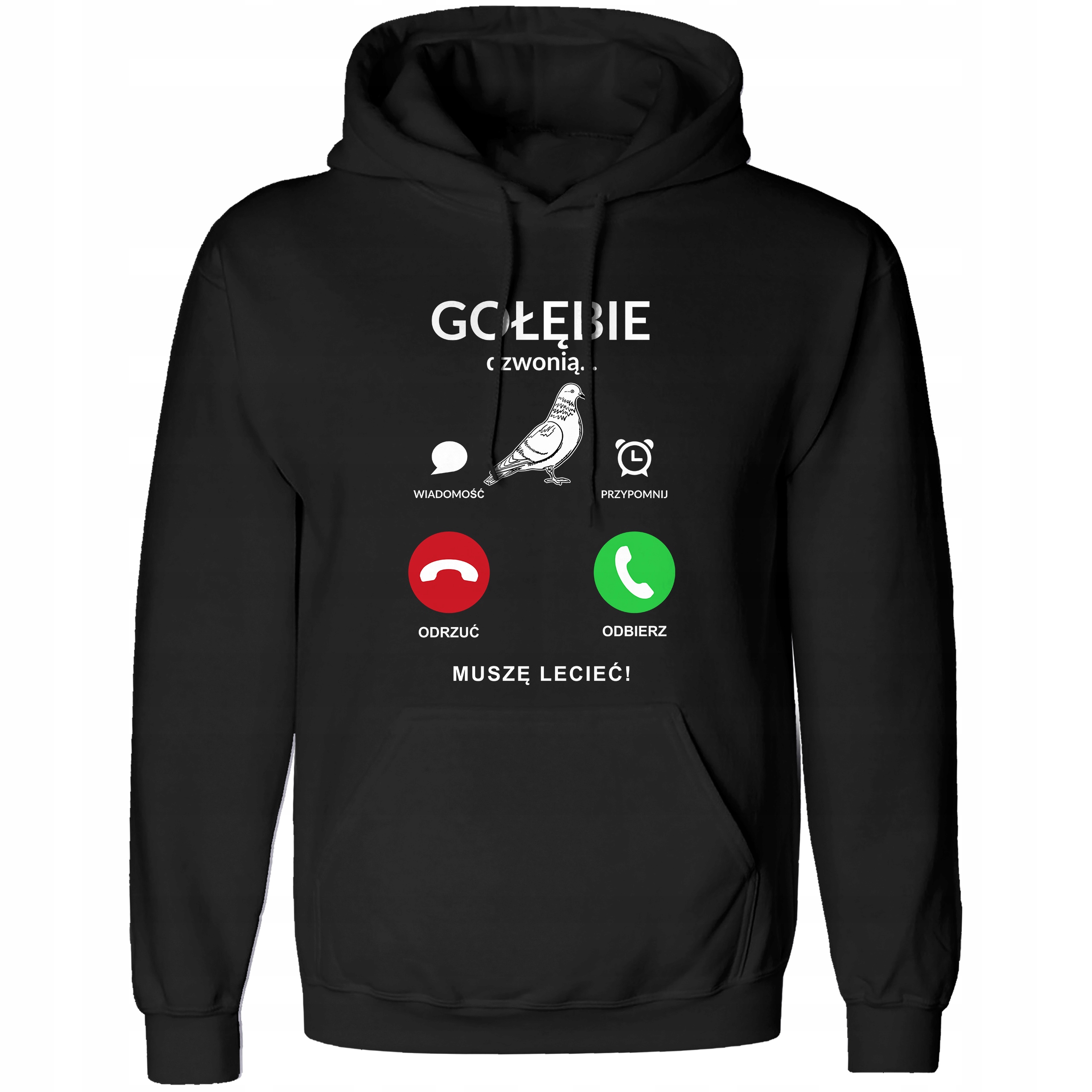 

Bluza Męska Gołębie Dzwonią Dla Gołębiarza Roz XL