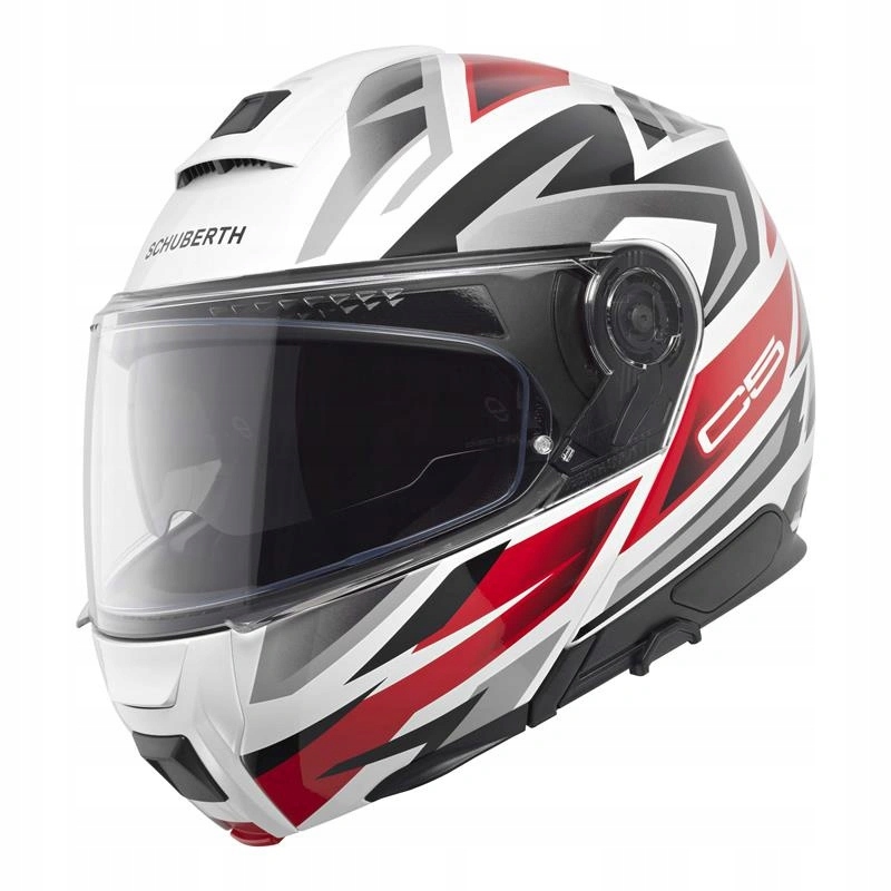 Helma Schuberth C5 Ece Zenith Red biela červená čierna šedá Darčeky