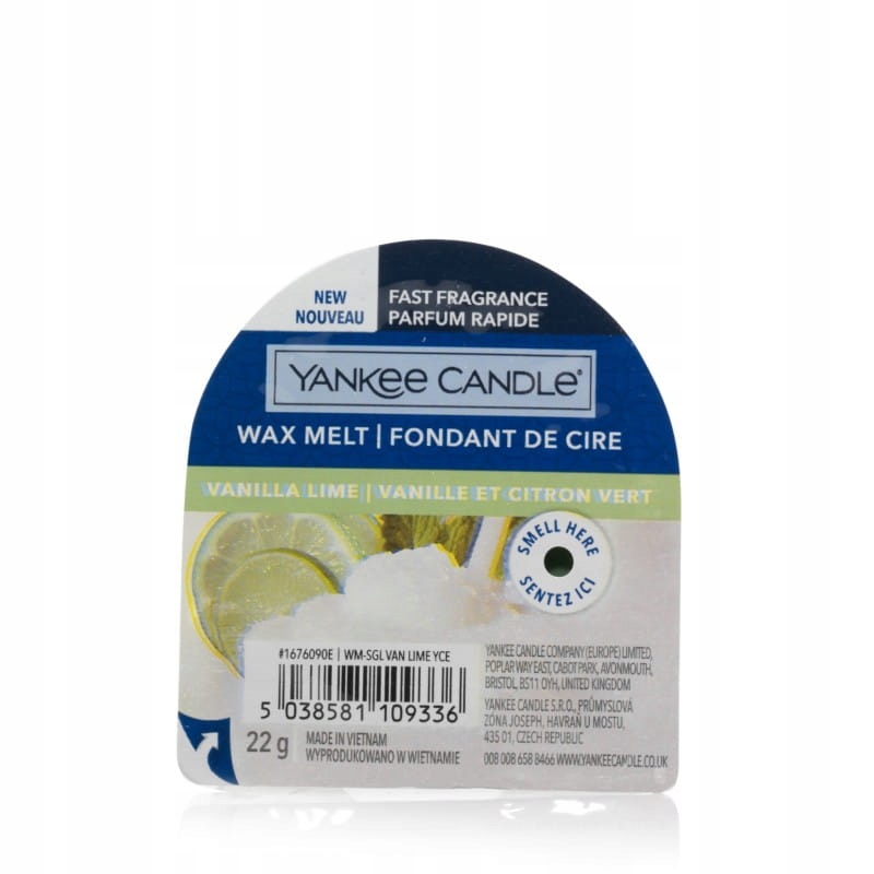 

Yankee Candle wosk Vanilla Lime
