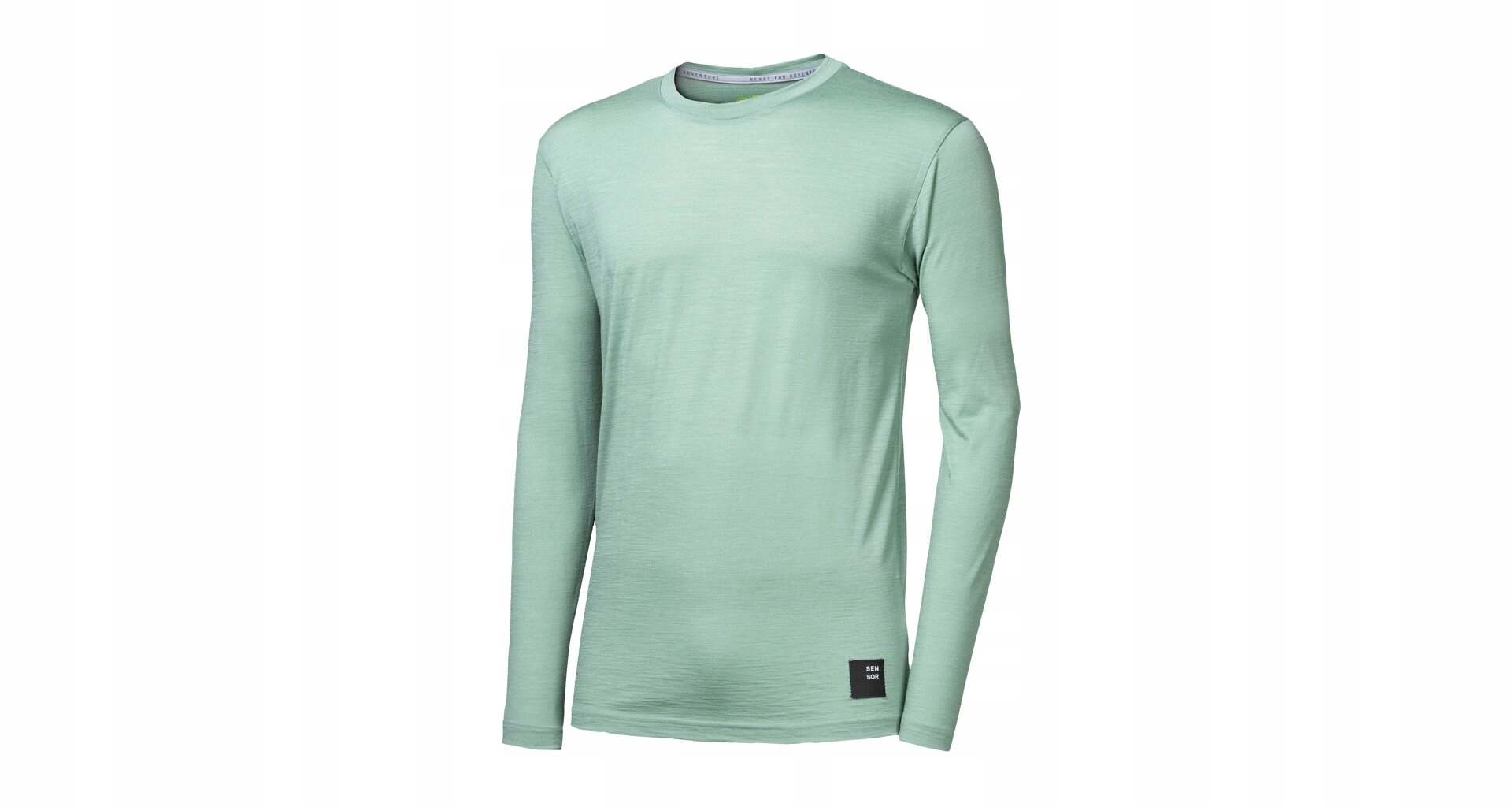 Sensor Merino Cordura Pánské Triko Dl.rukáv Basil Green Velikost S