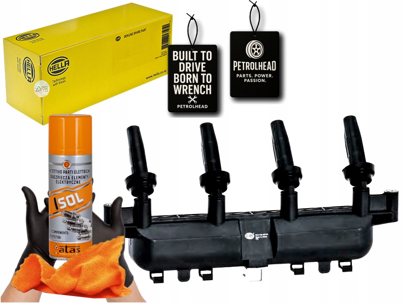 Zapalovací Cívka Peugeot 206 Hella #Petrolhead Pro+ Kit4