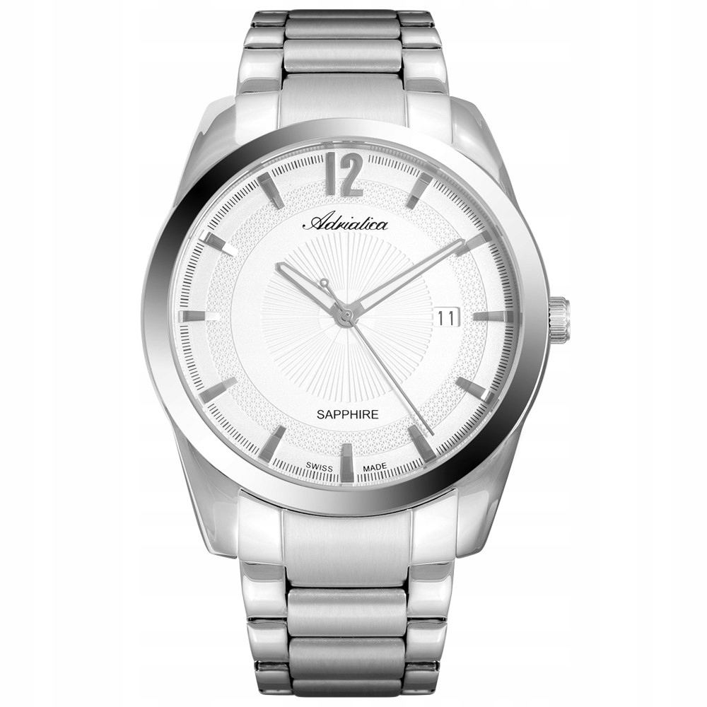 Pánské Hodinky Adriatica A8301.5153Q stříbrné branso