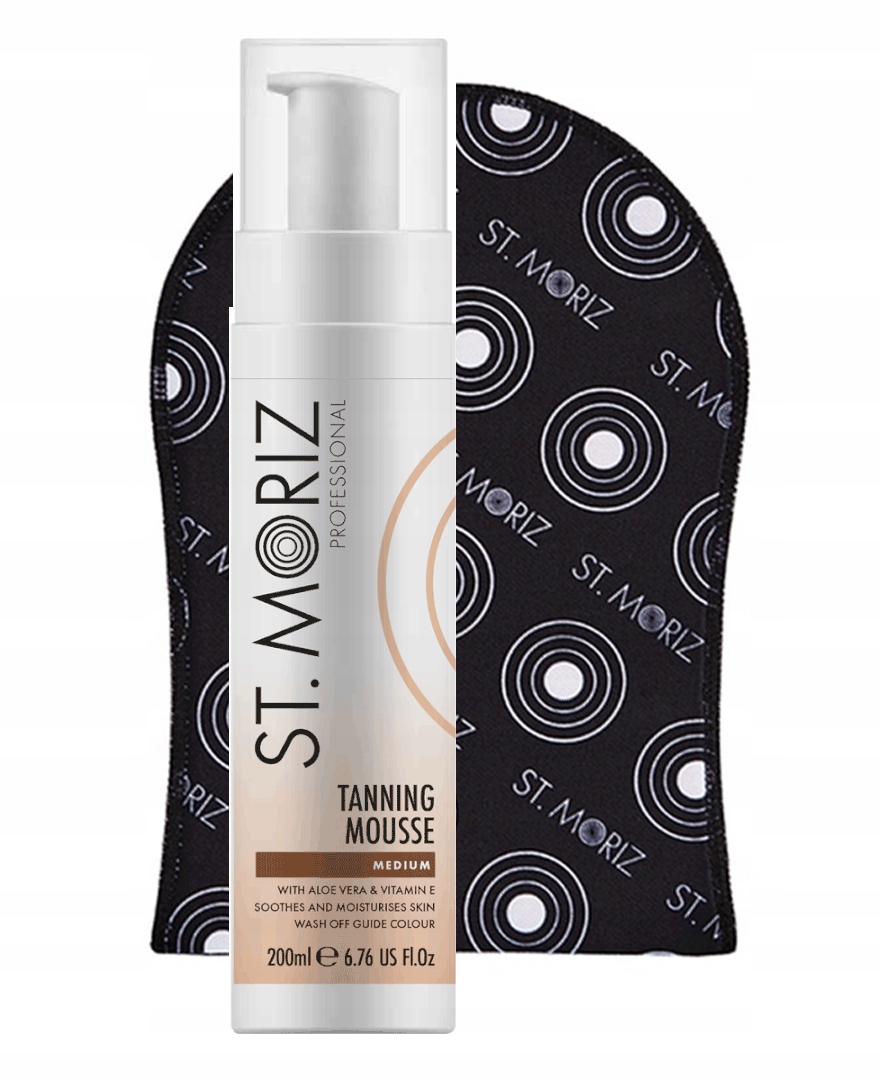 

St Moriz Zestaw Mus Samoopalający Medium Rękawic