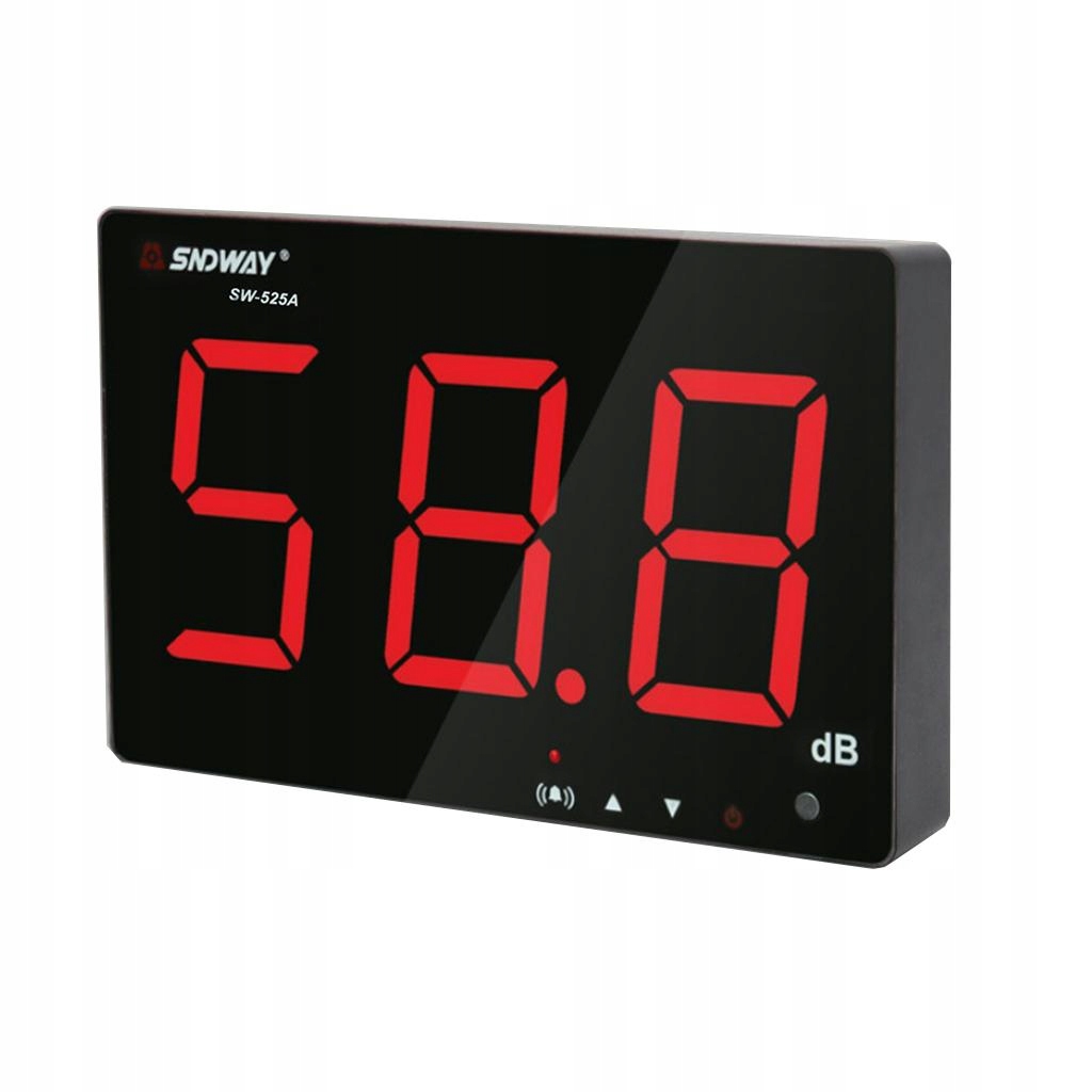 Cyfrowy miernik poziomu hałasu LCD Typ wiszący Marka inna
