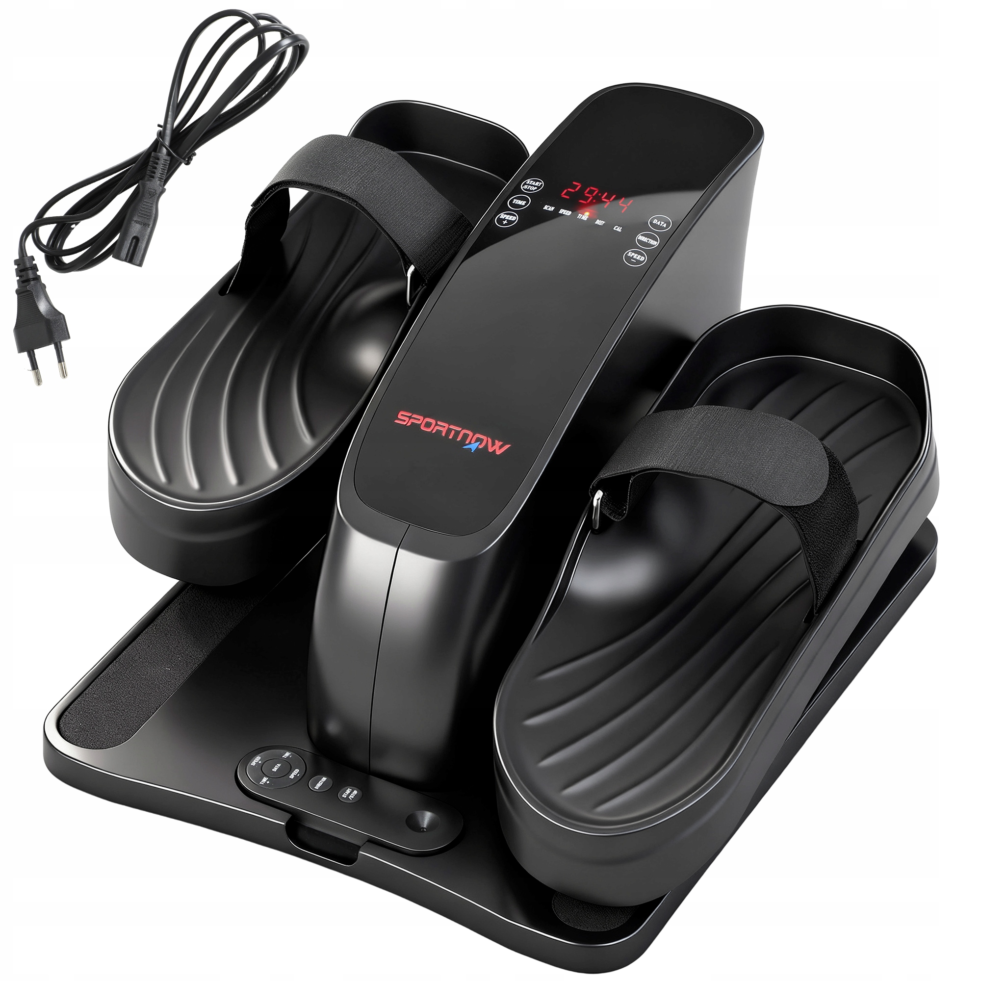 Elektromagnetický eliptický trenažér Sportnow 120 kg, pro seniory