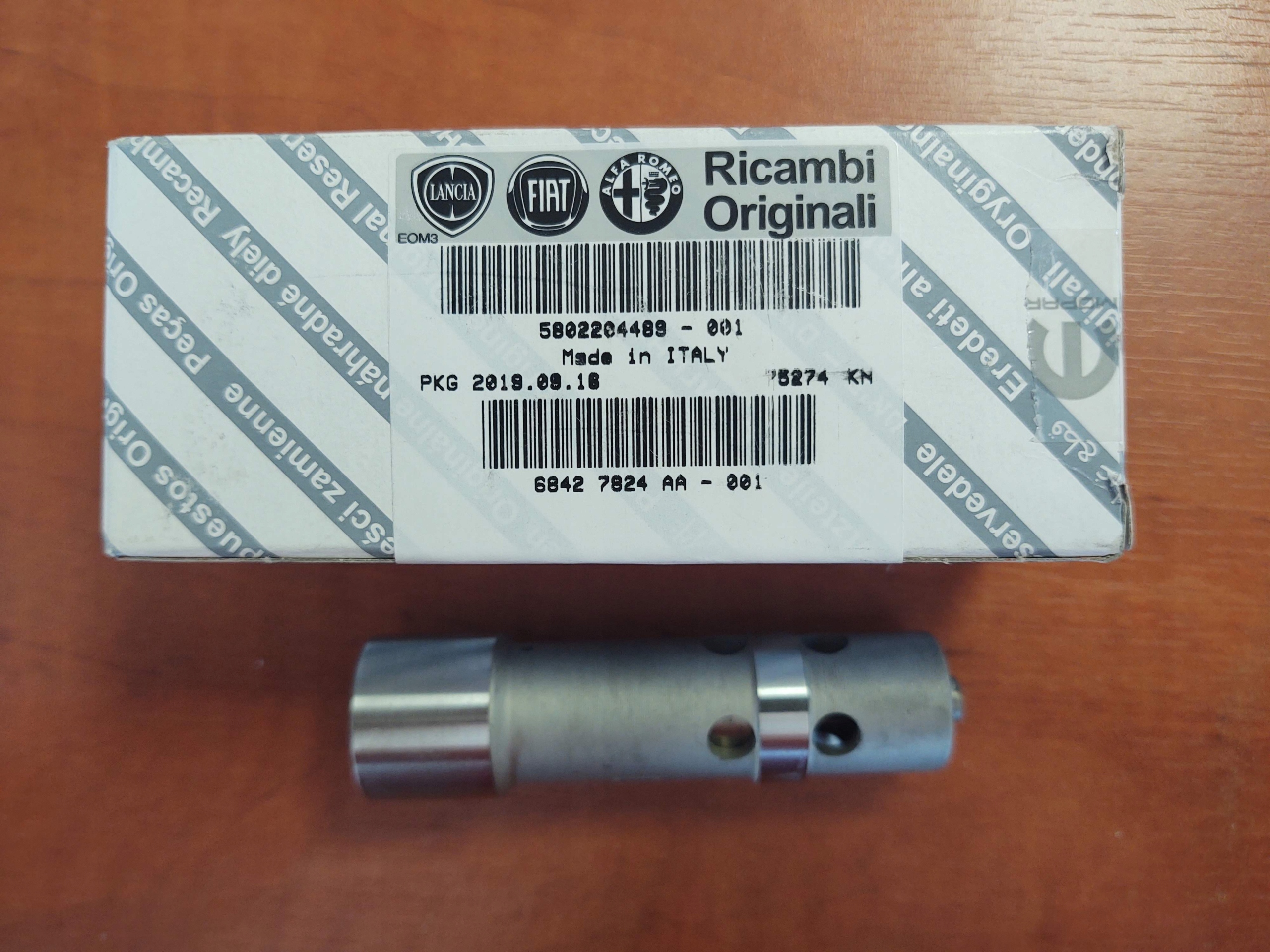 ZAWÓR ZWROTNY POMPY OLEJU IVECO DUCATO 2.3