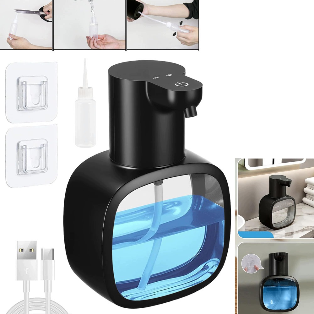 500 ML Dávkovač Tekutého Mýdla A Automatického Bezdotykového Senzoru Dávkovače
