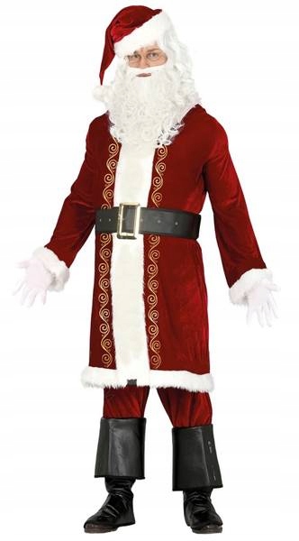 Kostým Mikuláše Mikuláš Plyšový Vánoční M