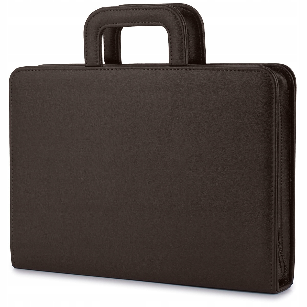 Biwuar neseser aktówka duża teczka organizer dla handlowca A4 Beltimore Model I63brown