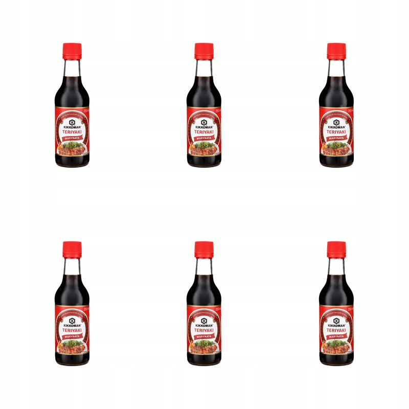 Kikkoman Sos-Marynata Teryaki 250ml X6