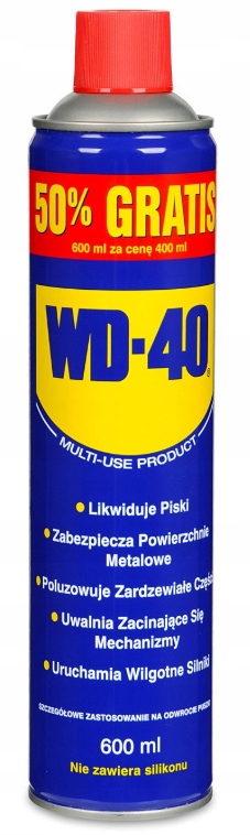 WD-40 - PREPARAT WIELOFUNKCYJNY - 600 ml