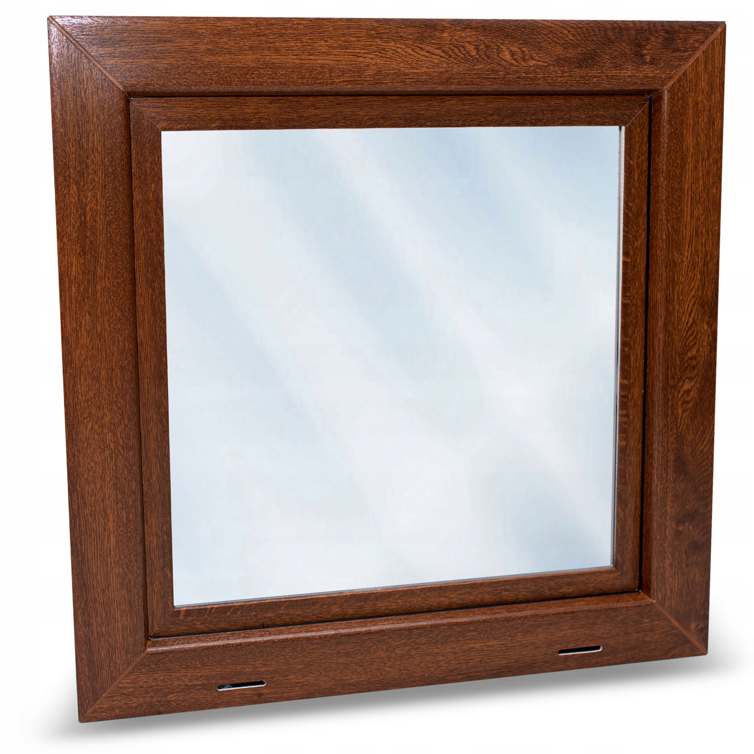 Pvc Okno 60x60 Hospodárske Pivné Garážové Eko Sklopné 600x600 Zlatý Dub