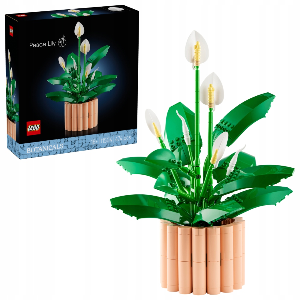 Lego Botanicals 11504 Křídlokvět Lilie 18+ 474 Dílků