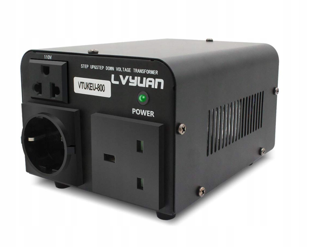 Przetwornica napięcia transformator pierścieniowy 800 W 110 V