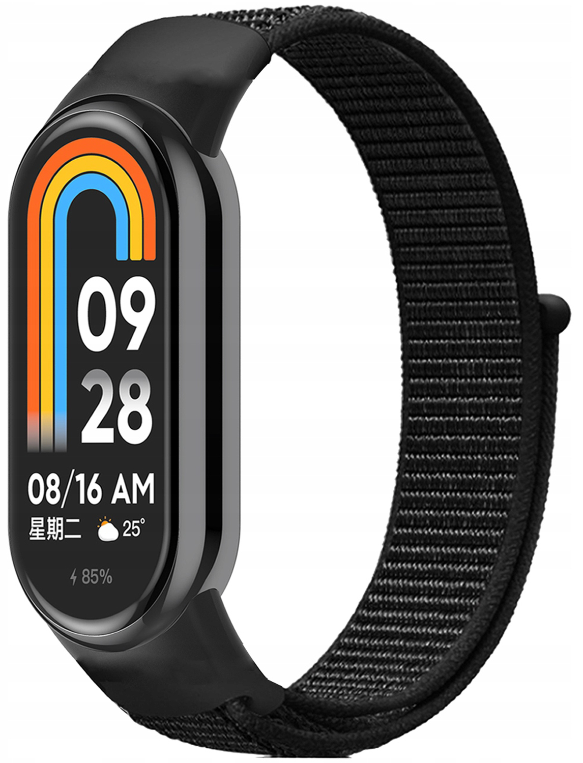 PASEK OPASKA NYLON DO SMARTBAND XIAOMI MI BAND 8/9 CZARNA i INNE