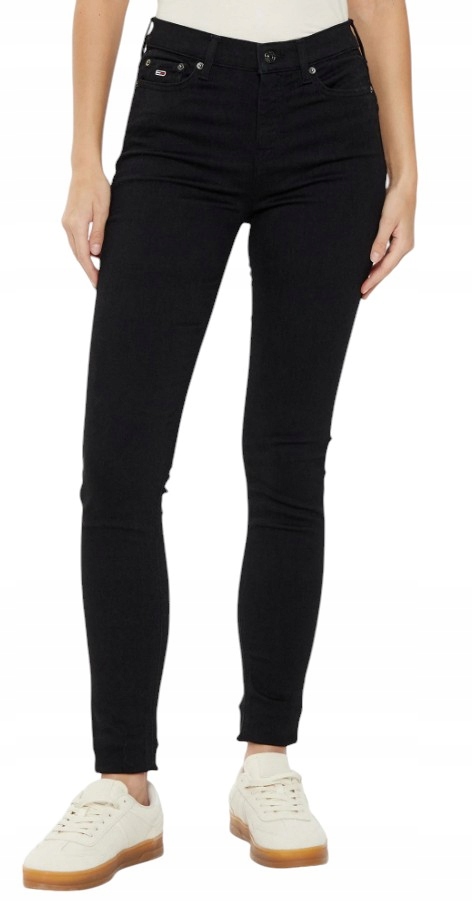 Dámské černé džíny Tommy Jeans Nora MD Skn DH4288 Velikost 29/34