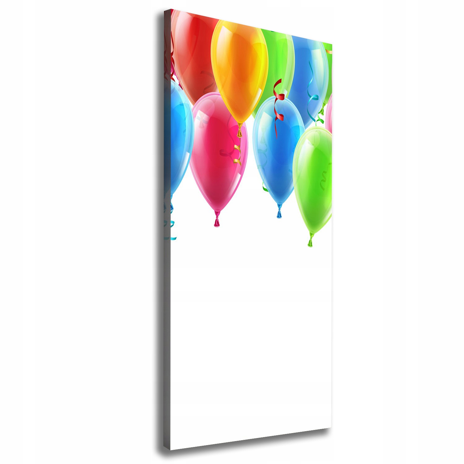 

Foto obraz na płótnie Kolorowe balony 50x125 cm