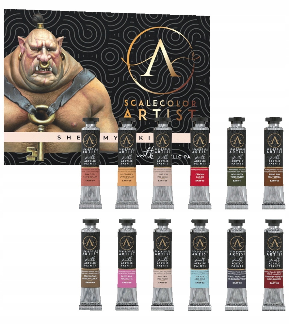 Scale 75: Artist Range - Shed My Skin - zestaw 12 farb