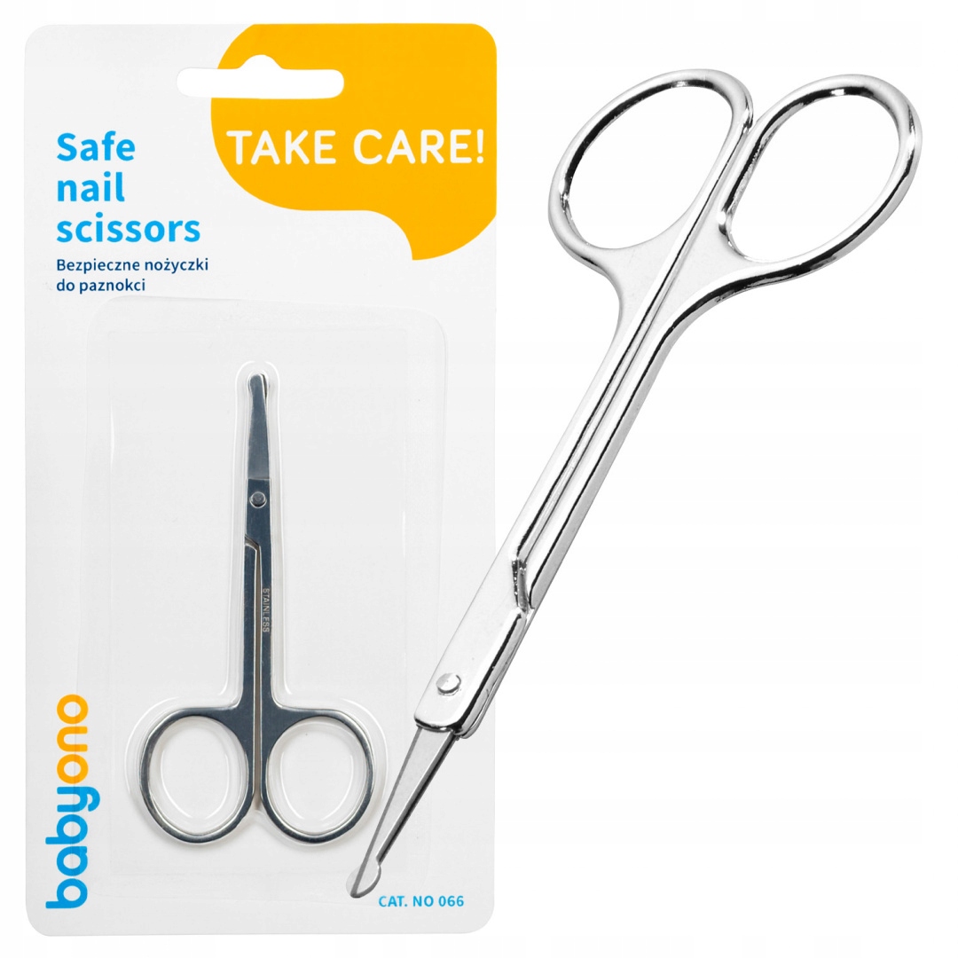 BabyOno NOŻYCZKI DO PAZNOKCI niemowląt i dzieci