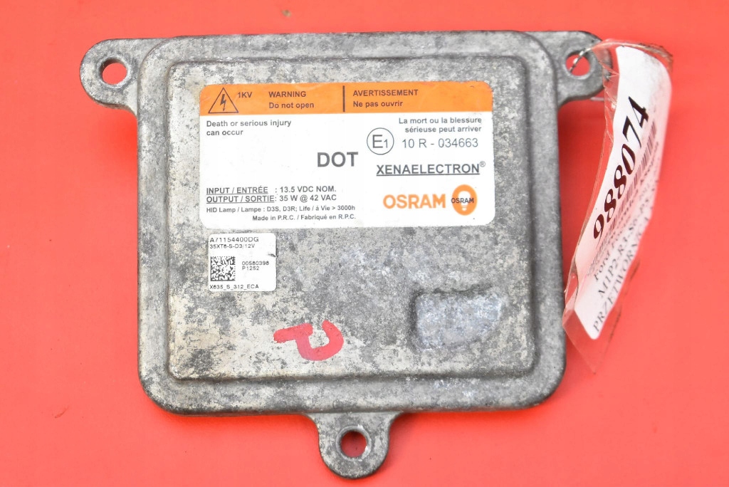control unit XENON KSEONON right 35XT6-S-D3 A71154400DG FORD FOCUS MK3