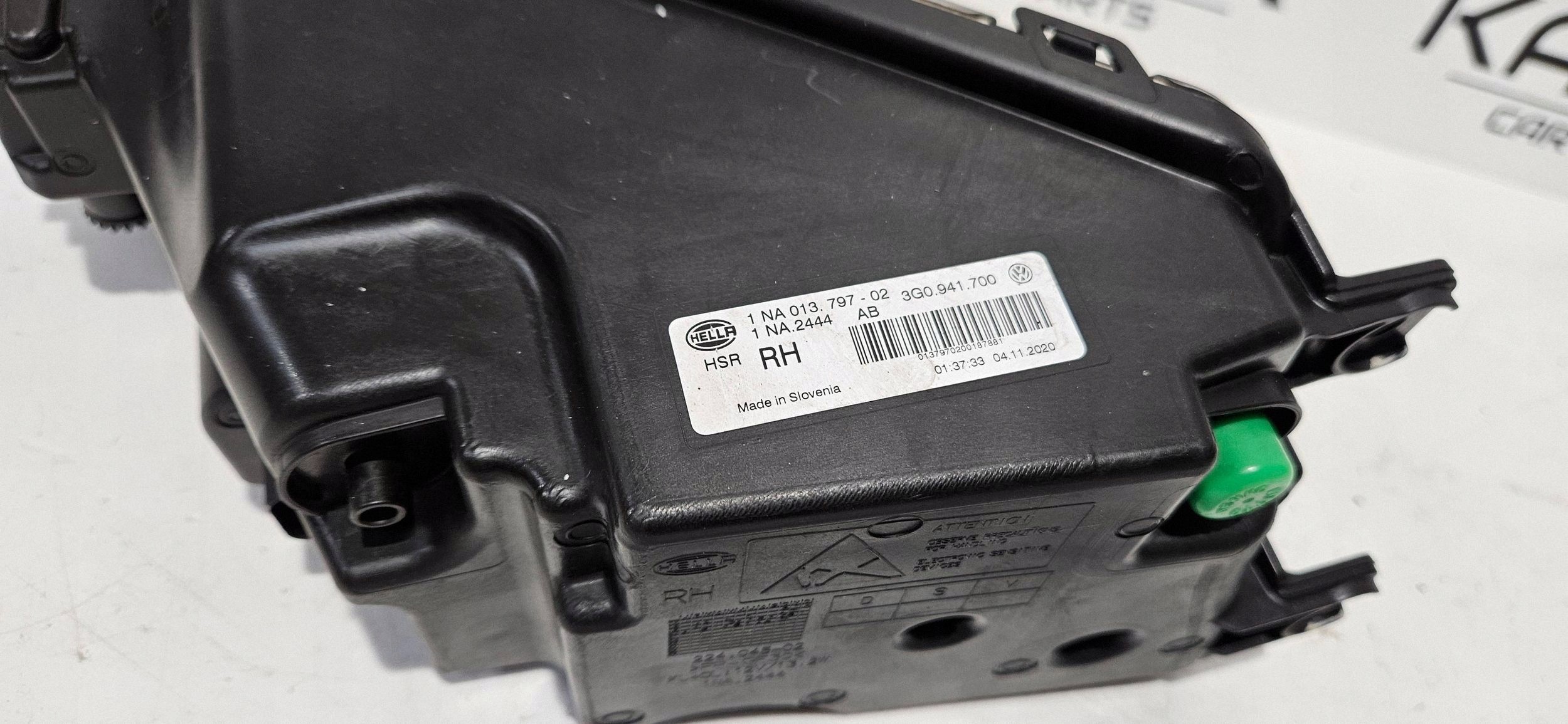 fog light right front LED VW PASSAT B8 LIFT 19- original 3G0941700