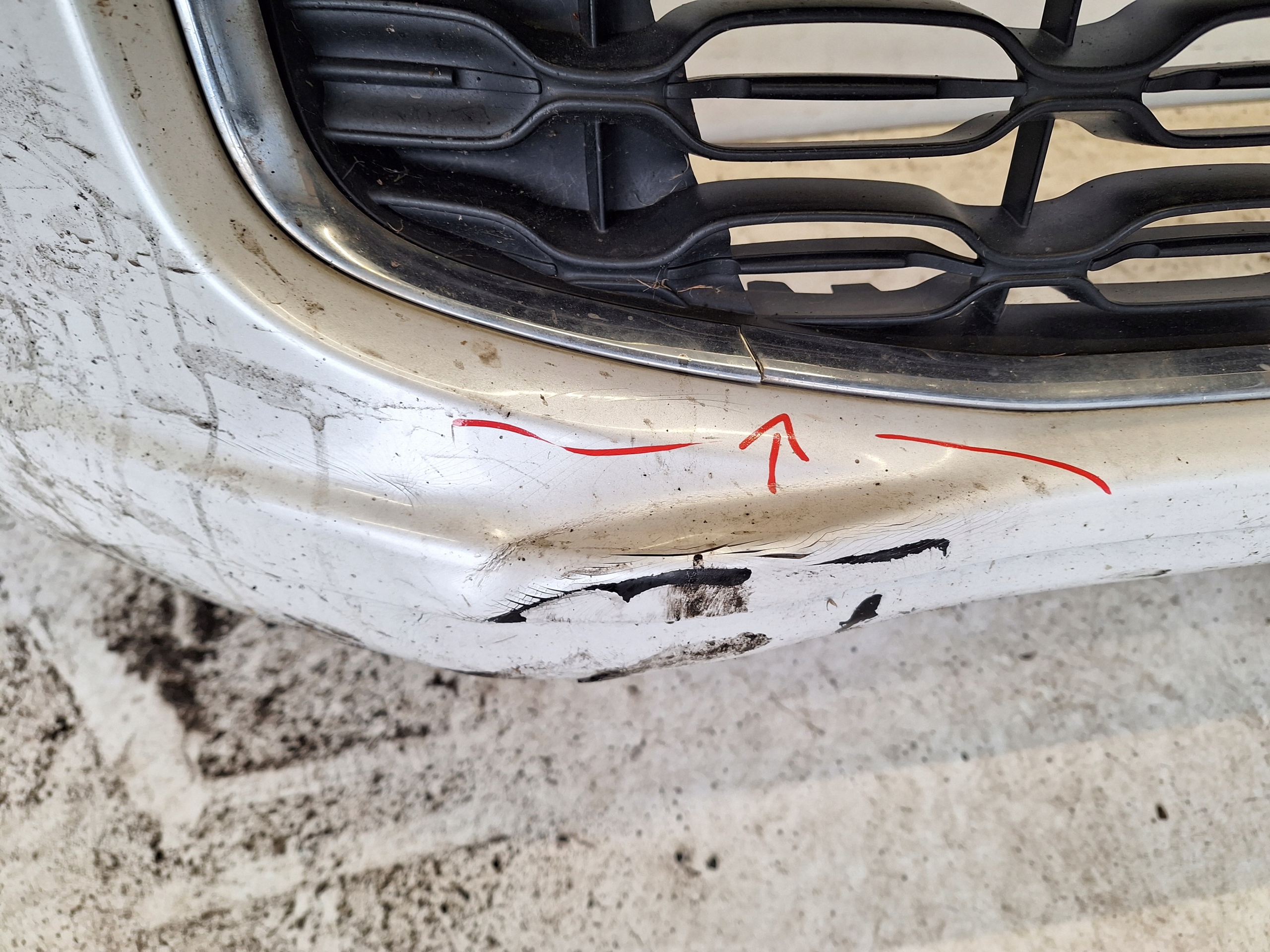 CITROEN DS4 12-16 bumper + LED
