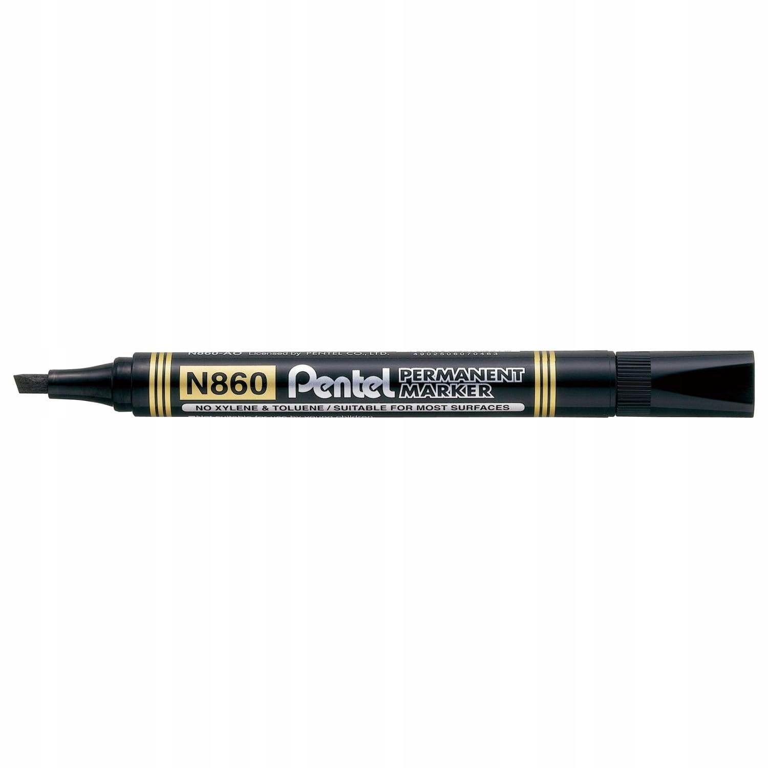 

Marker perm. Pentel N860 Ścięty Czarny