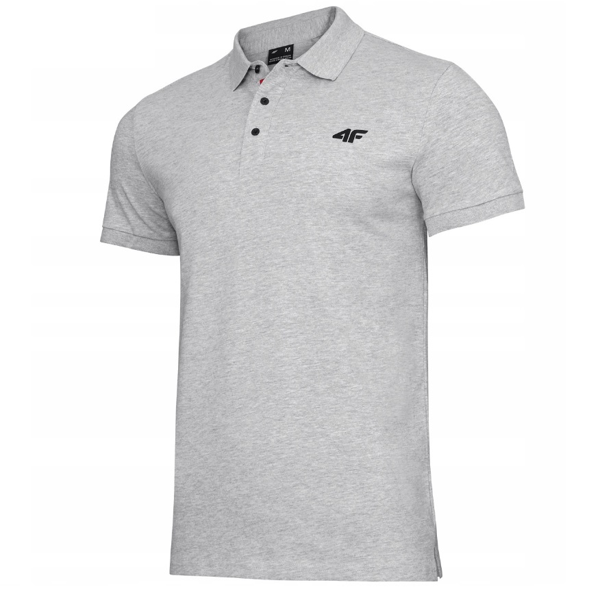 

Koszulka męska polo 4F TSM007 L20 szara M