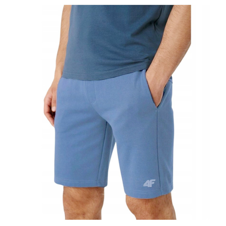 SPODENKI MĘSKIE 4F SPORTOWE DRESOWE SZORTY LETNIE KRÓTKIE BAWEŁNA M Marka 4F