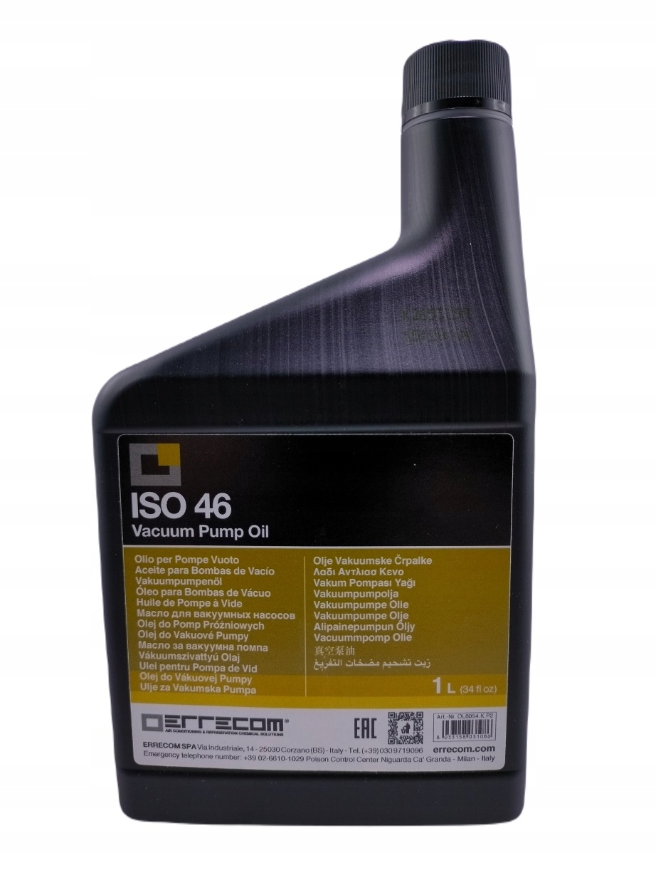 Olej Do Pomp Próżniowych ISO46 1L