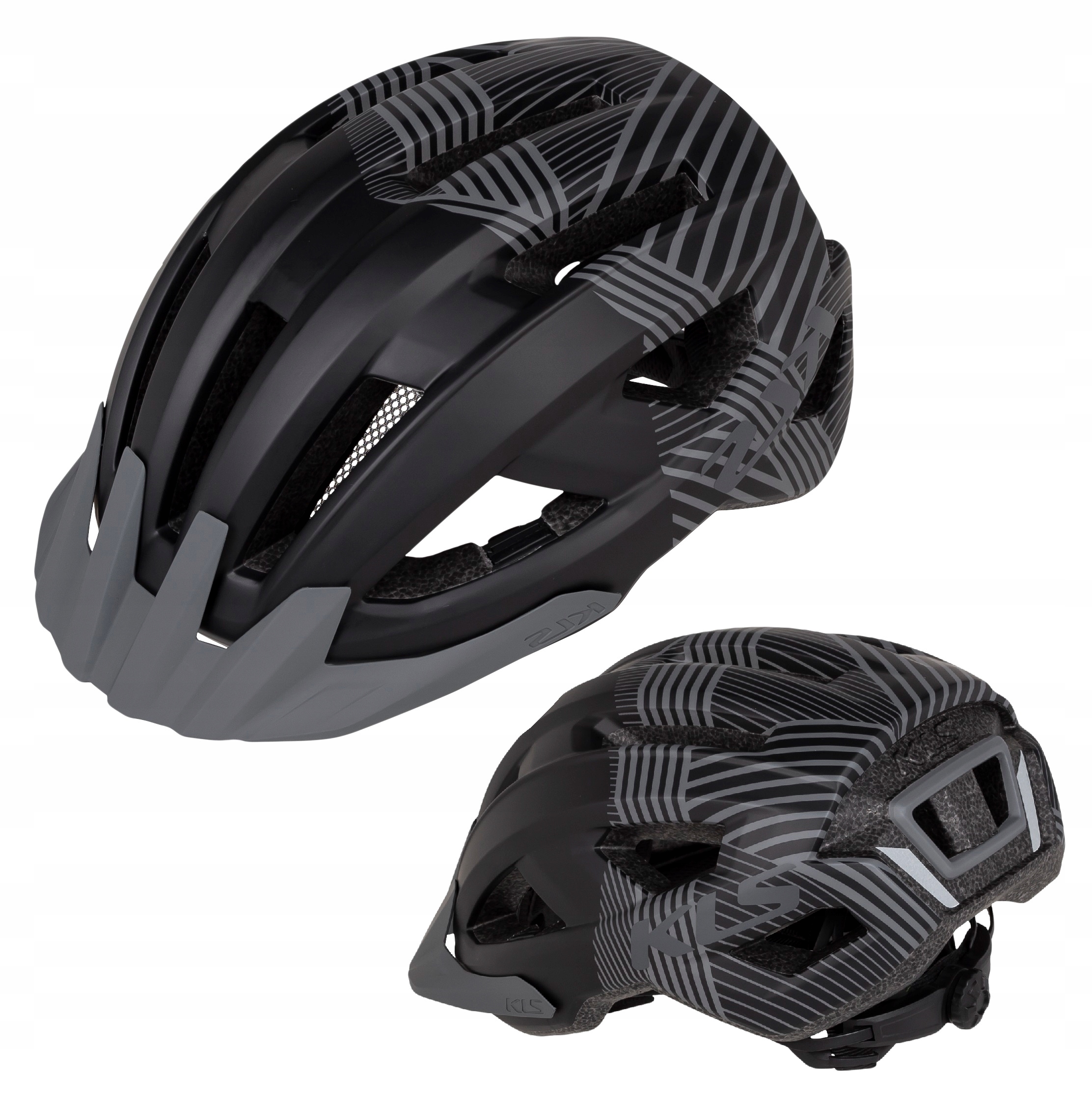 Juniorski Kask rowerowy Kellys Daze Czarny mat S 52-55