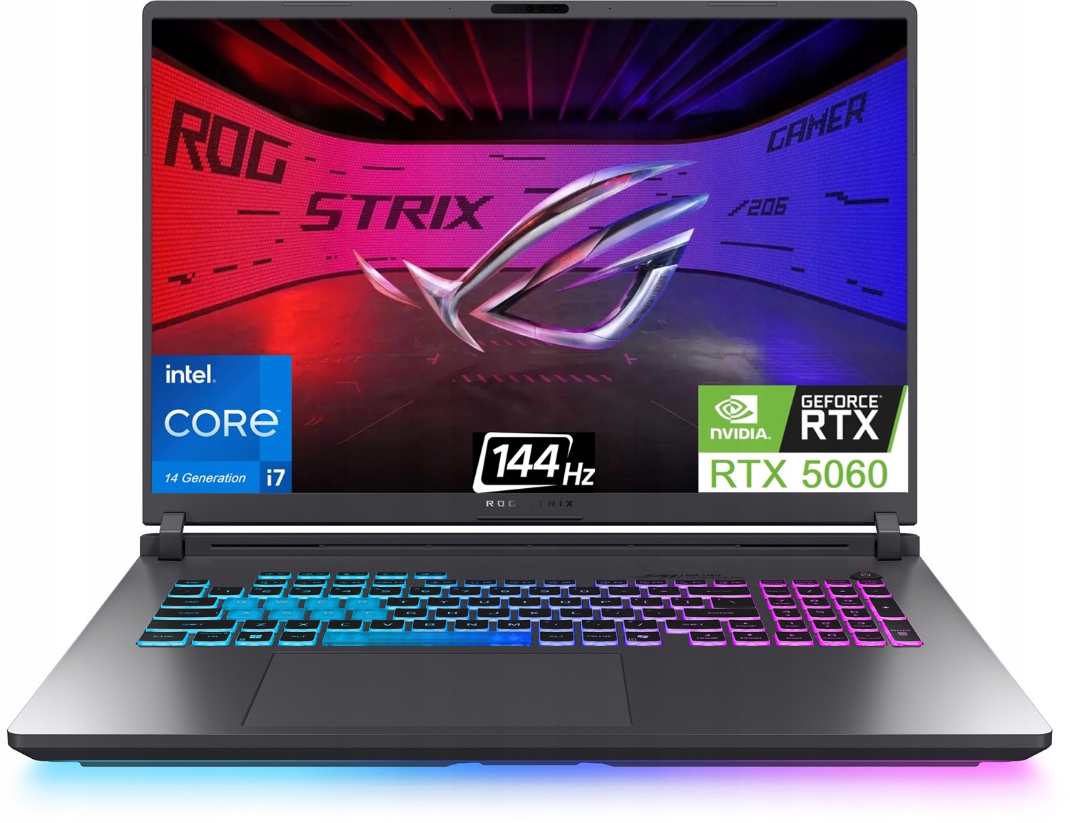 Notebook Asus Rog Strix G18 18" Fhd+ 144Hz i7-14650HX 16GB SSD2TB RTX5060