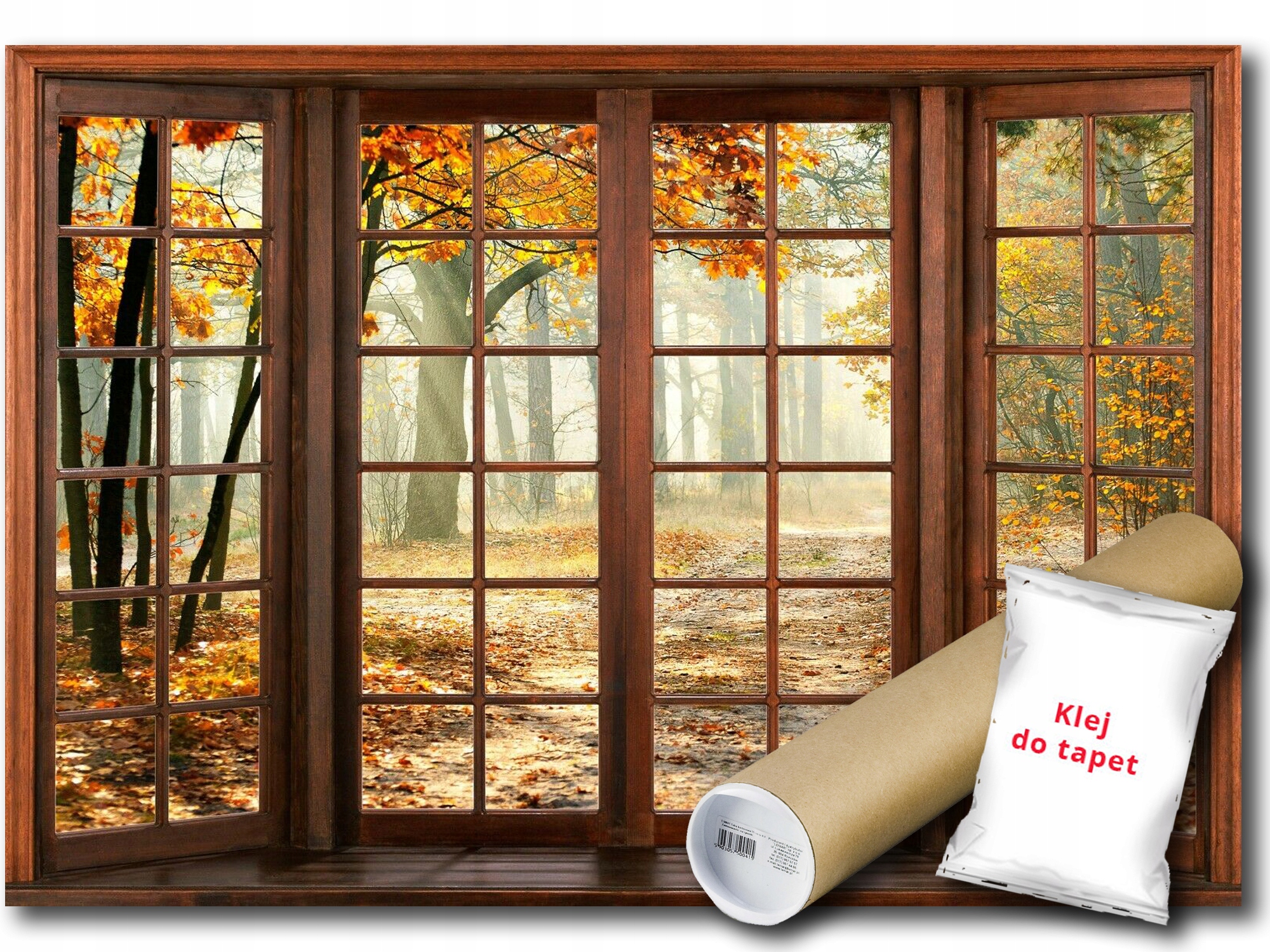 Fototapeta Flizelina Terasa Okno Podzim 312x219