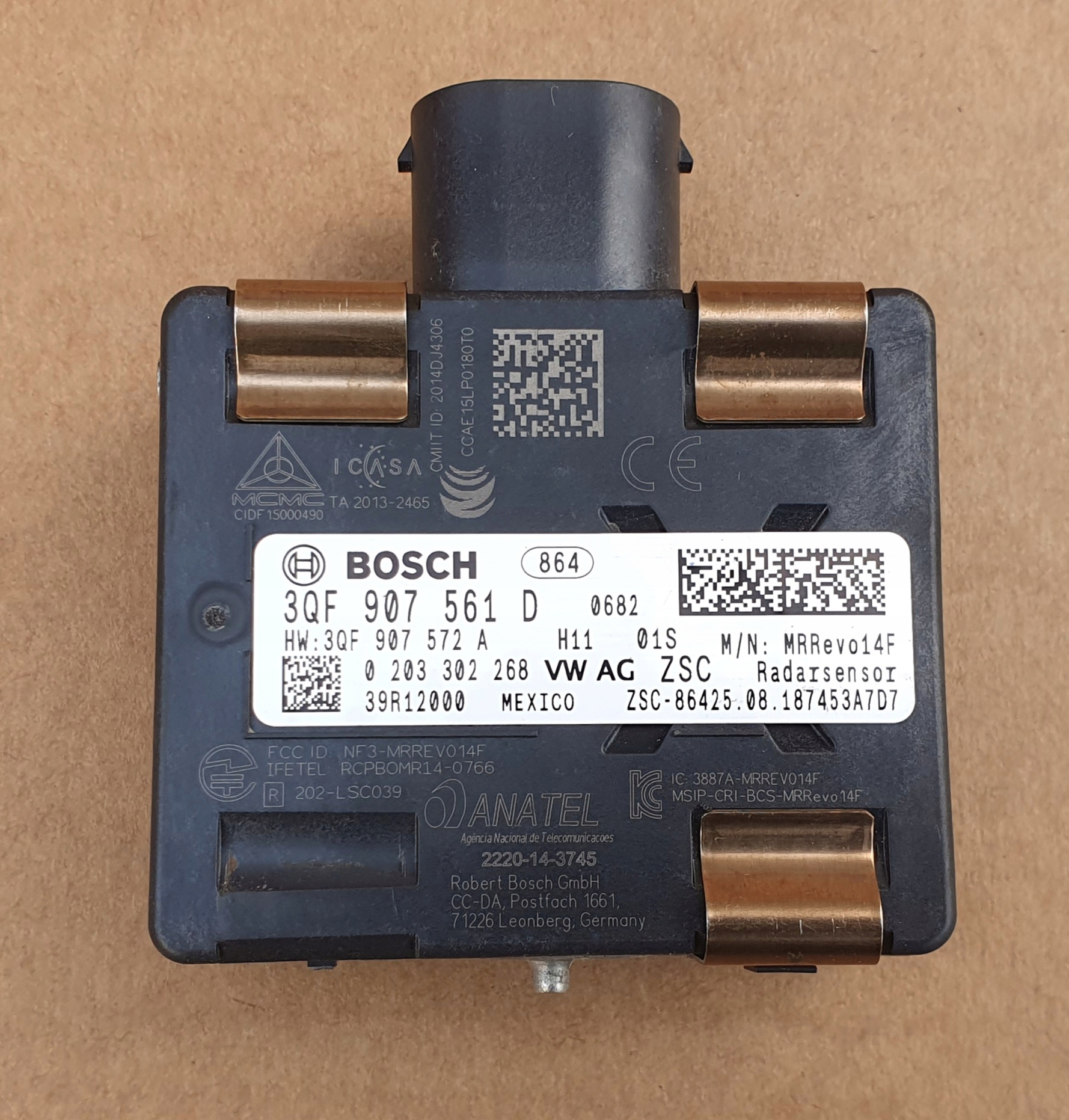 SKODA OCTAVIA III RADAR DISTRONIC 3QF907561D