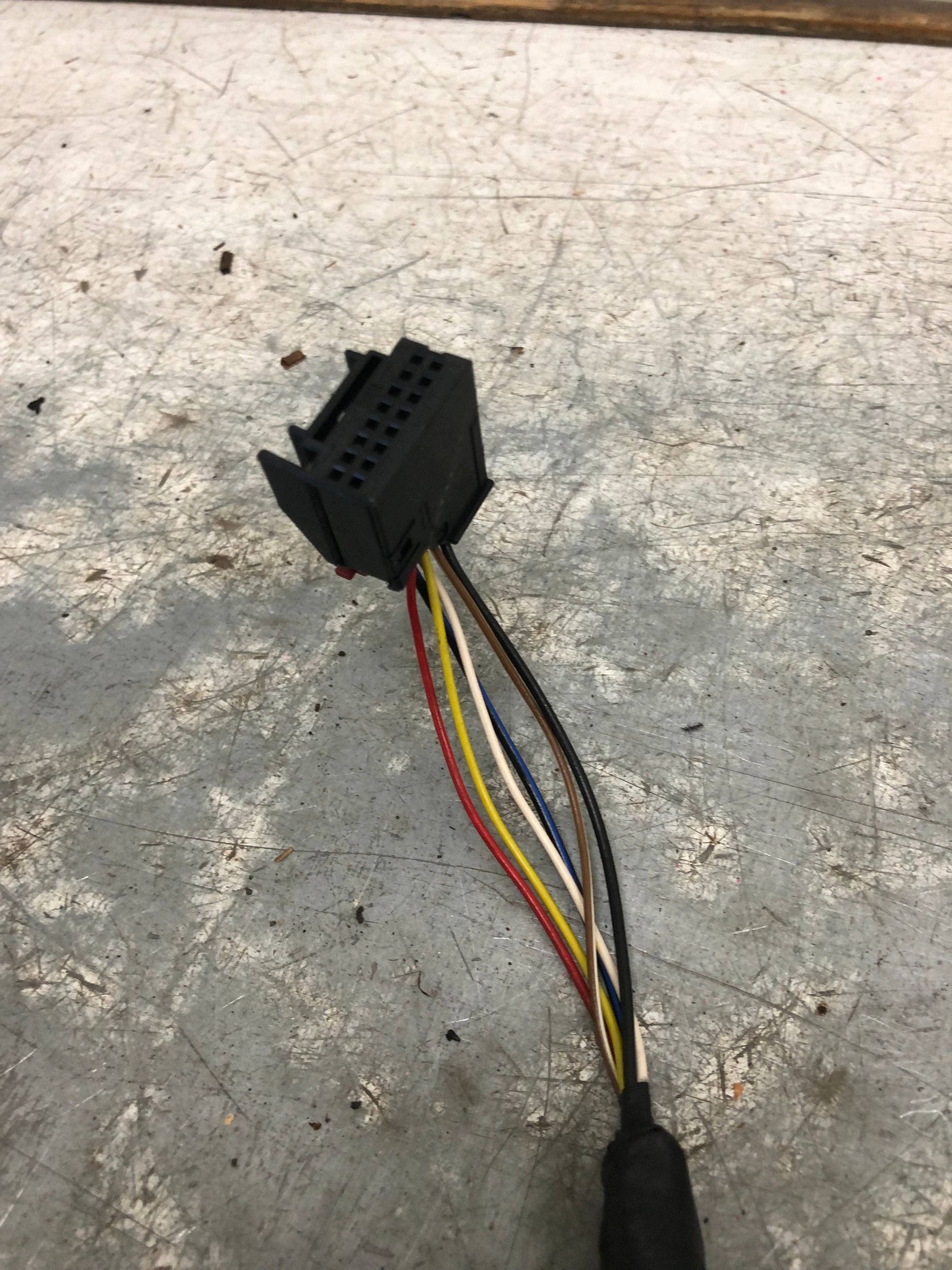mirror left 6 PIN LX7W AUDI A3 8P 5d LIFT