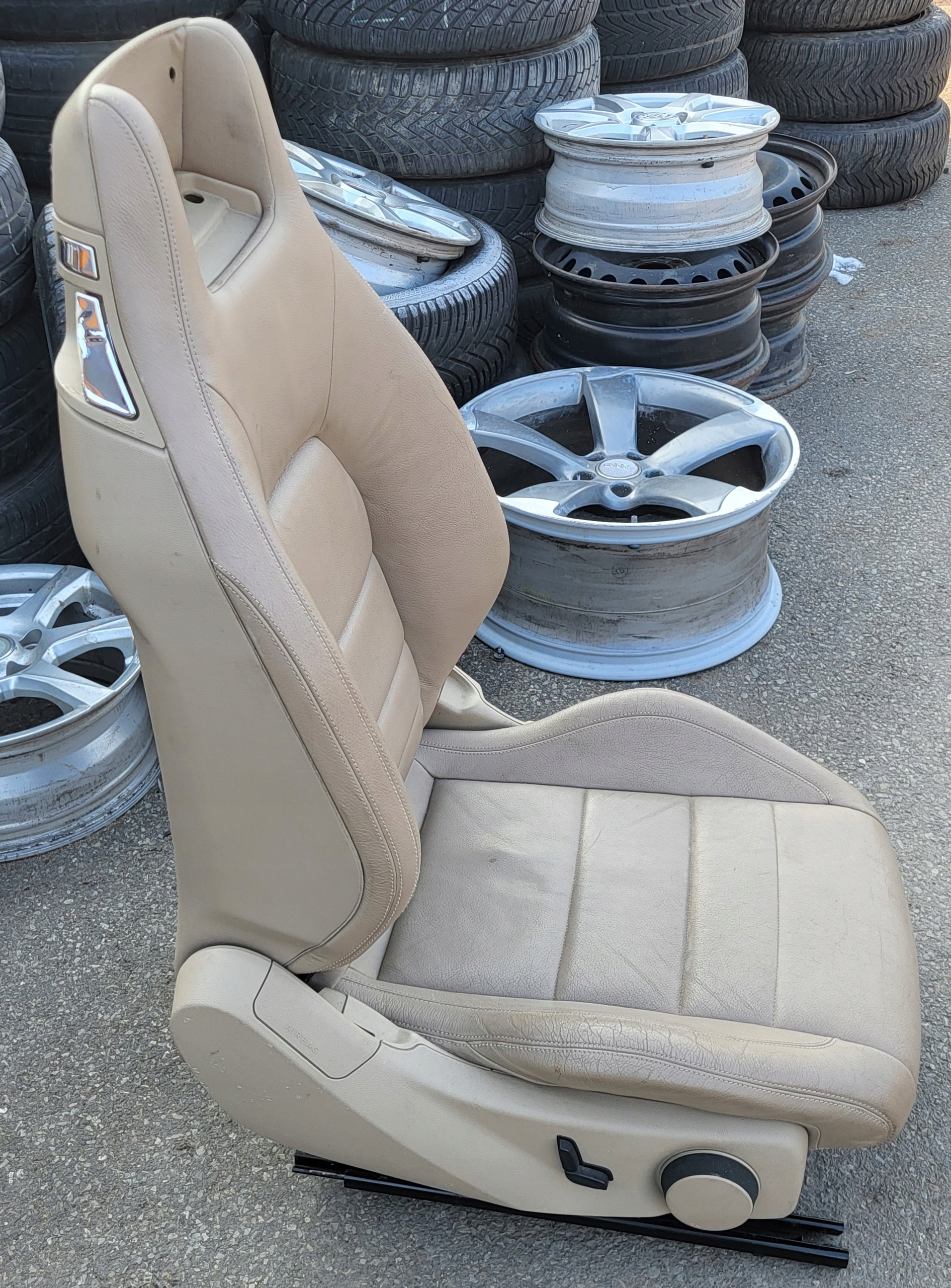 seat right front leather Mercedes E W207 COUPE OE EUROPA