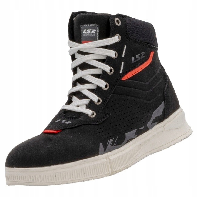 LS2 Chrome Man Black pánske motocyklové tenisky 46