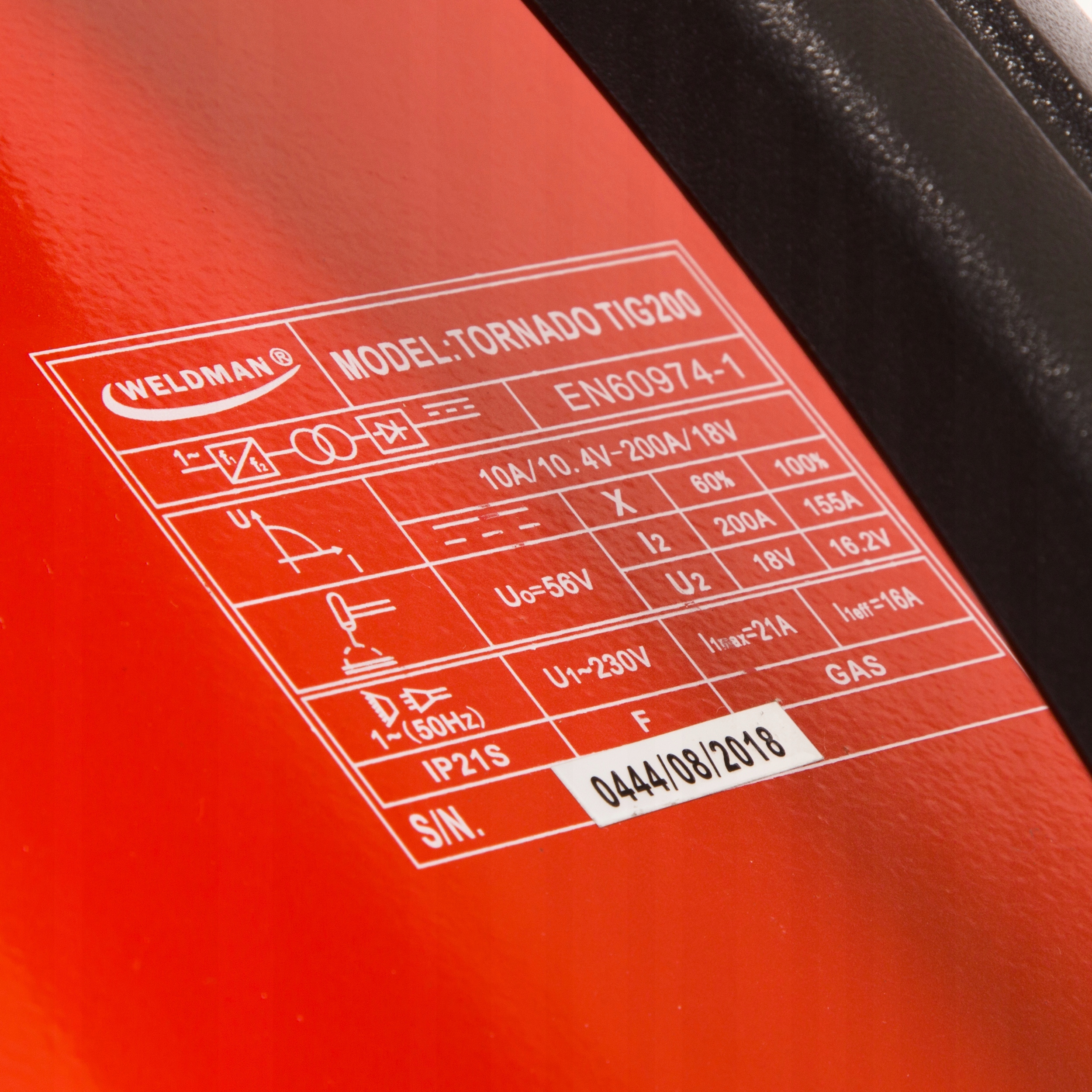 SPAWARKA INWERTOROWA INWERTER WELDMAN TORNADO 200 TIG AC DC PULS MMA 200A Marka Weldman