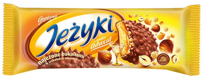 Ciastka Jeżyki Goplana 140g adwokatowe 20szt