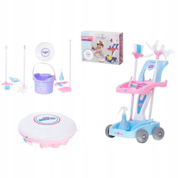 

Wózek Do Sprzątania Zestaw + Odkurzacz Robot Mop