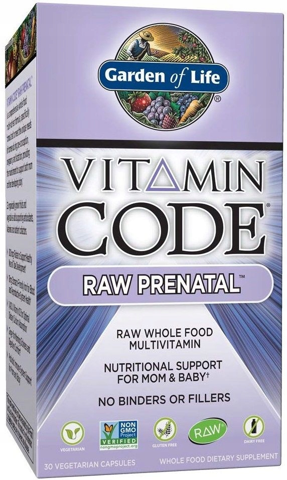 Garden Of Live Vitamin Code Raw Prenatal 30 Vcaps 12900614210 - Allegro.pl