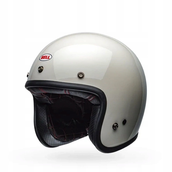 Motocyklová prilba Bell Custom 500 – Vintage White L