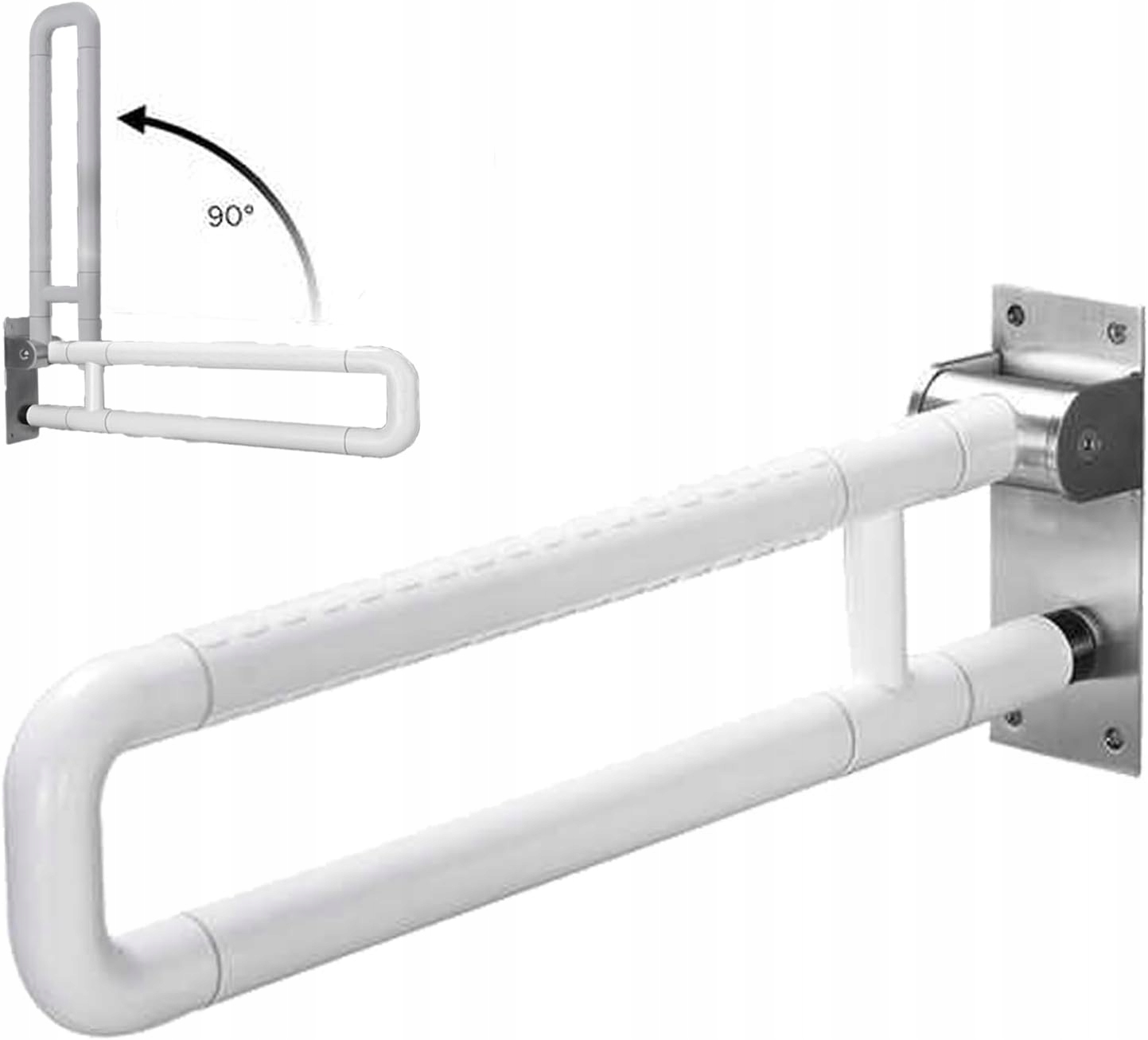 Uchwyt Składany 60cm łazienkowy niepełnosprawnych