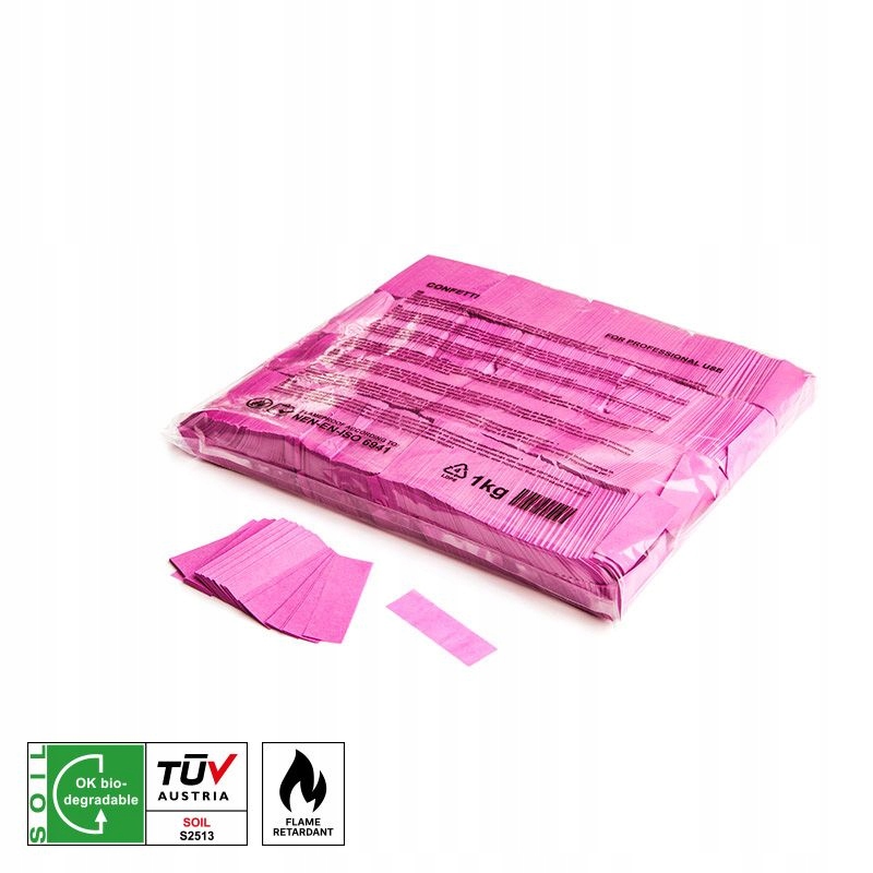 

Konfetti Różowe Do Maszyn Magic Fx Confetti 1KG